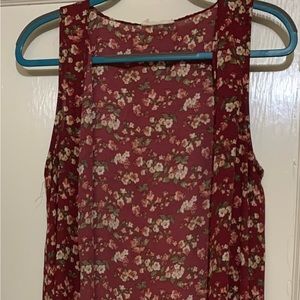 Let Them Eat Cake Long Floral Bohemian Sheer Kimono
